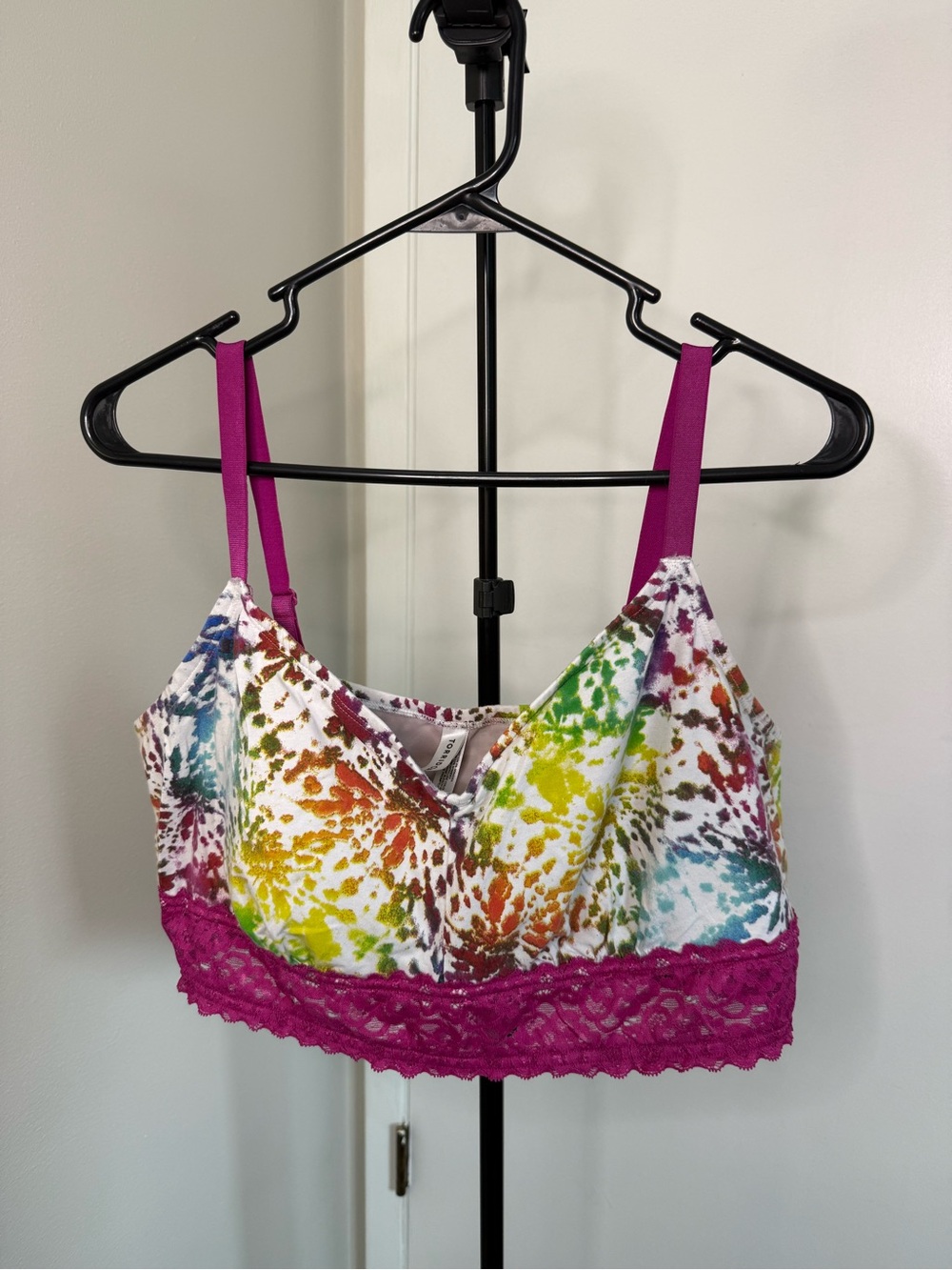 Torrid Curve Splatter Bralette - 3X